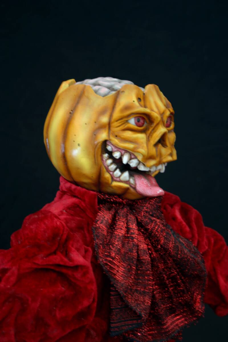 pumpkin sculpture